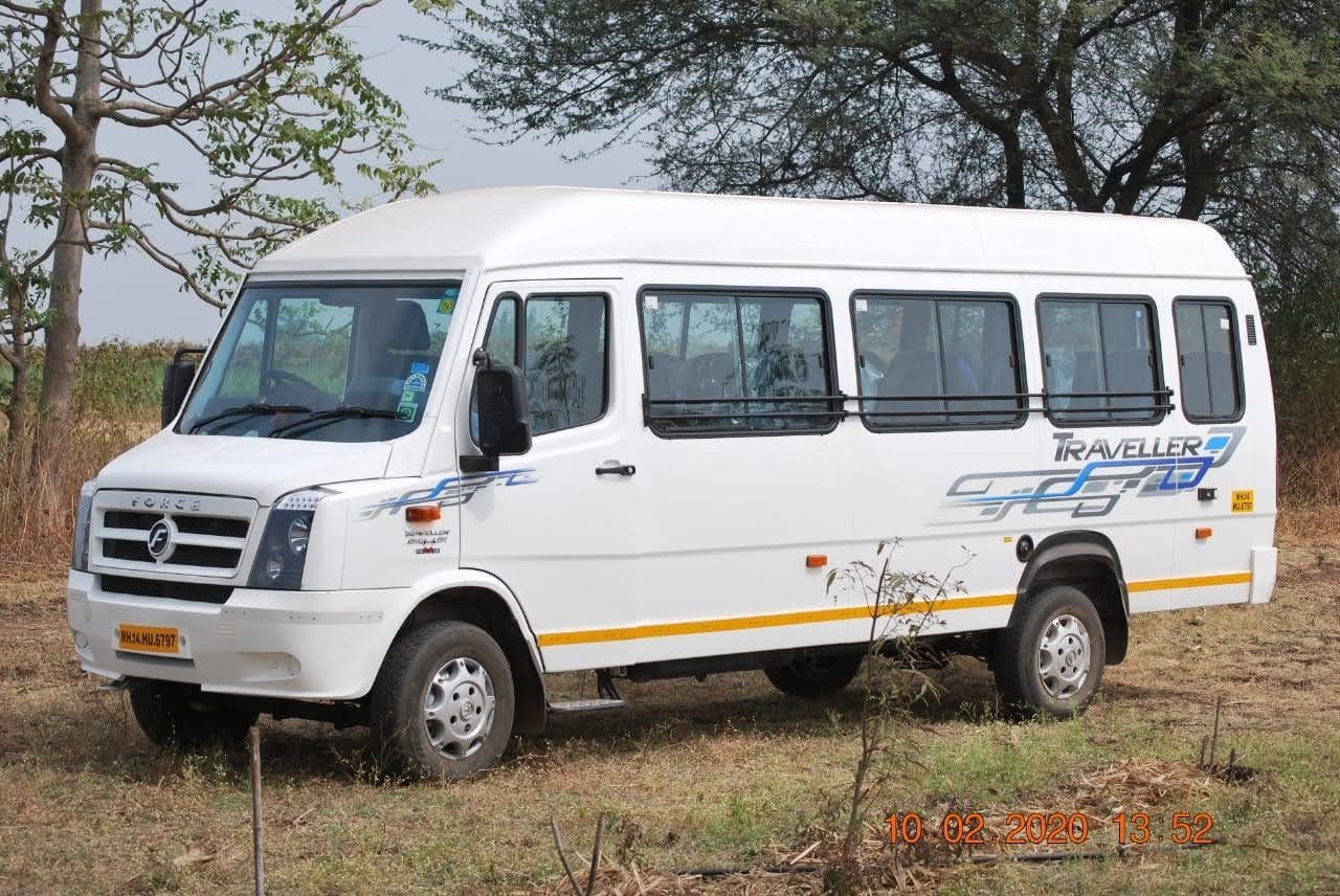 Force Traveler – 26 Seater Rental in Northeast India